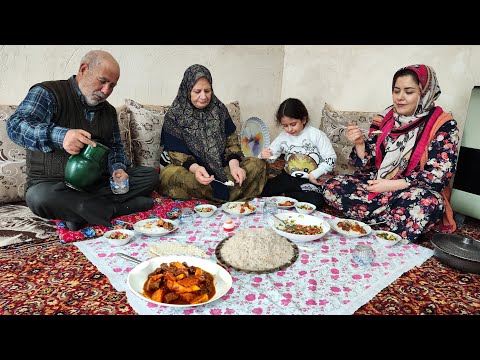 Azerbaijani Quince stew Recipe Quince stew in village Quince