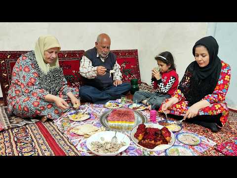 Traditional and delicious food of the village Recipe from