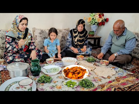 Cooking Abgoosht Chicken Abgoosht Country Life in Azarbaijan
