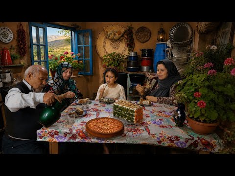 Daily Village Life Making a Delicious Chicken Cake from