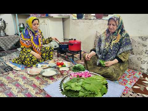 Real Life In An Azerbaijani Village Homemade Food Cooked In
