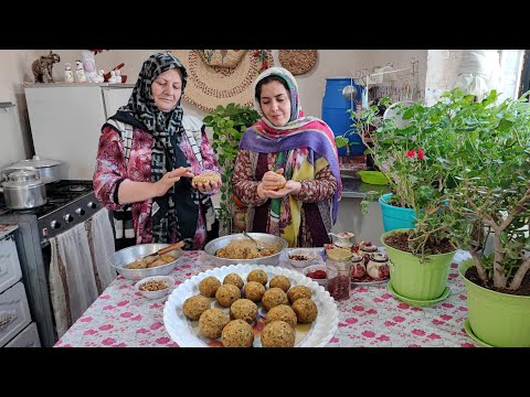 Authentic Iranian Koofteh Cooking Koofteh in a Village