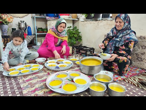 Real Life In An Azerbaijani Village Homemade Food Cooked In