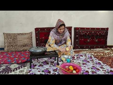Mix of Traditional and local Village Cooking in Village