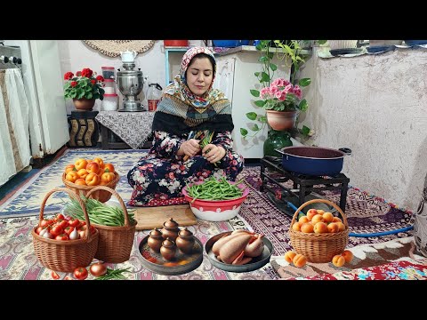 Village Feast Amazing Cooking Green Beans Rice Tradition
