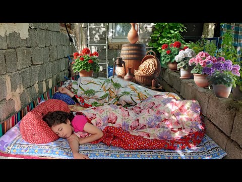 Daily Routine Life In IRAN Village Morning to Night Rural