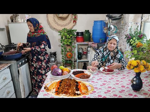 Stunning Iran Village Life Traditional Food Rustic Culture