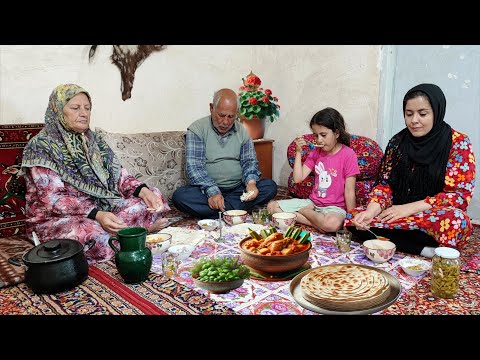 Old Way Of Rustic Okra Recipe Traditional Azerbaijani Food