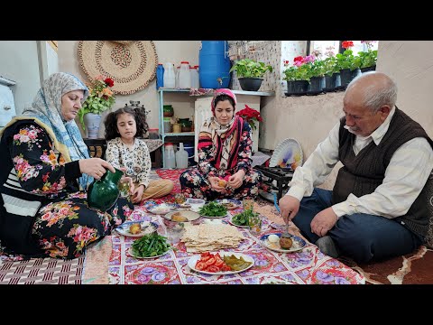 Exploring Iran s village Lifestyle Milking Cows And Making