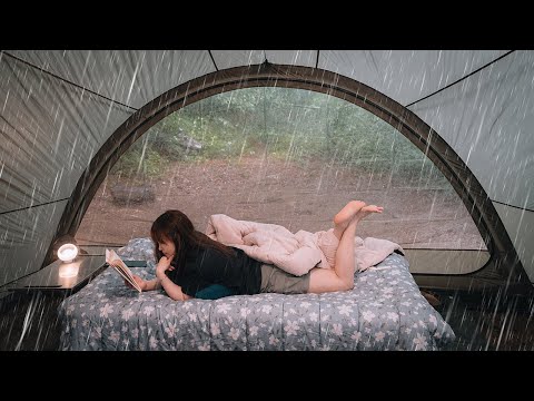 Collection of Camping in the Rain that keeps pouring down
