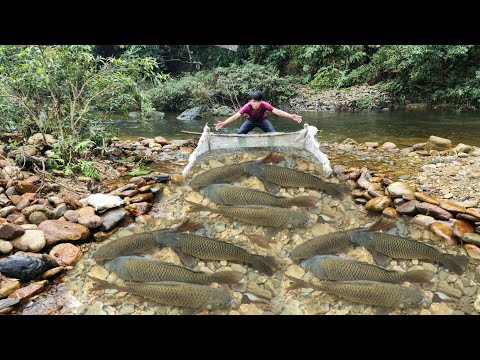 The secret to catching fish in streams is simple but