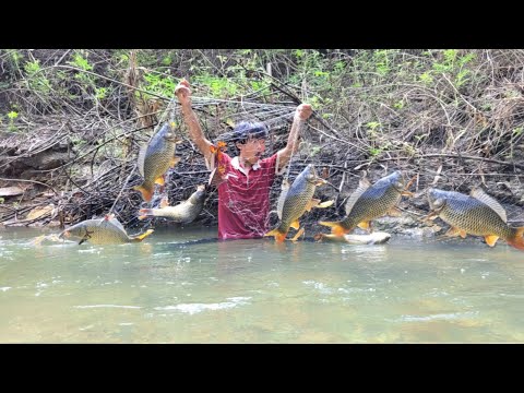 Full video of the boy s 45 day fishing journey using many