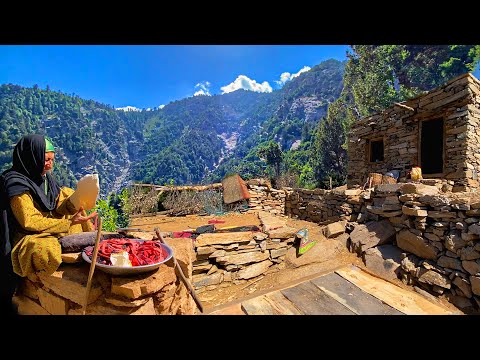 How do people live in Afghan Mountain Villages 81 years Old