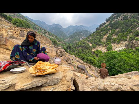 The Difficult Life of a Afghan 81 Year Old Grandmother on a