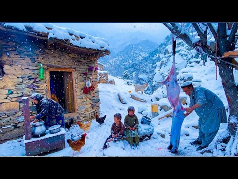 Two Hours of Extreme Winter Life in Afghanistan s Remote
