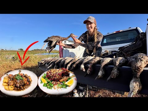 Duck Hunting Chaos Raspberry Pecan Roasted Whole Duck