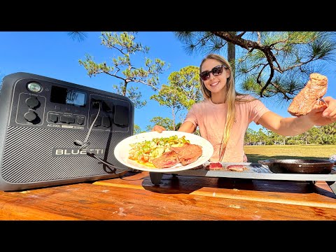 ASMR Venison Lobster Cooked Outdoors with Bluetti AC200L