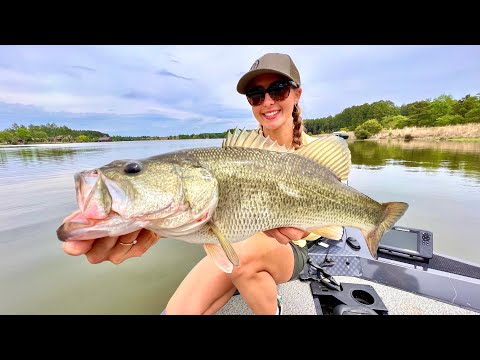 Bass Fishing in One of the Worlds BEST PONDS Catching