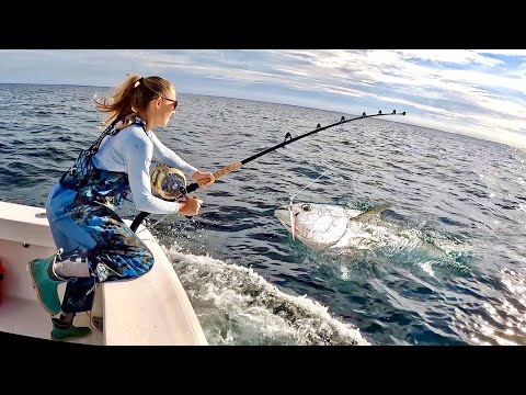Catching BLUE FIN TUNA in the North East heartbreak