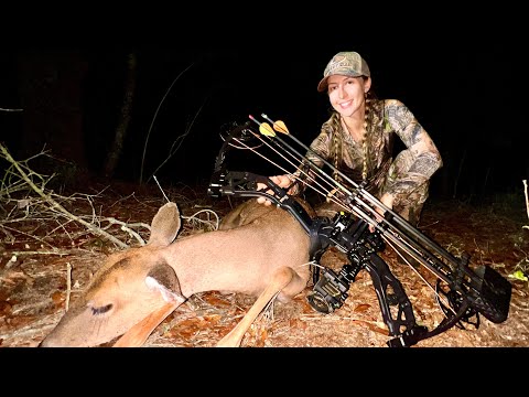 Hunting with a Bow Arrow 1st Deer of the Season