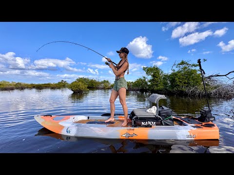 12 Hours 10 Miles of Kayak Fishing Catching Invasive