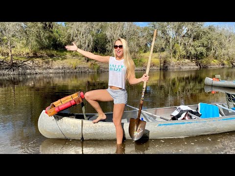 Finding 1 Million year old FOSSILS in a RIVER