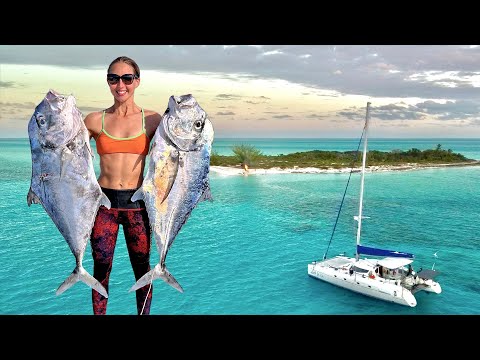 Primitive day in the Bahamas Shooting Fish Making a Huge