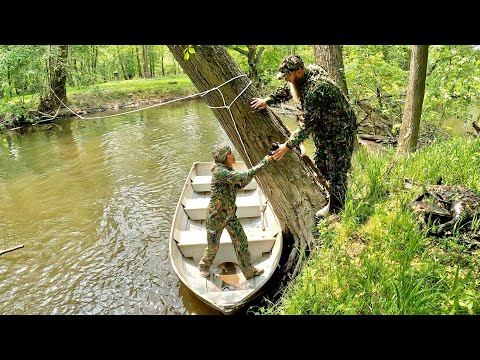 We Spend Three Days in the Woods Turkey Raccoon Hunting