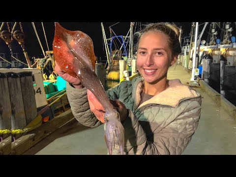 Fresh SQUID Calamari Catch Clean Cook In Cape Cod