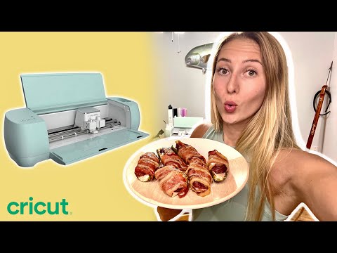 Venison Poppers on the Smoker Cricut Explore 3 Cutting