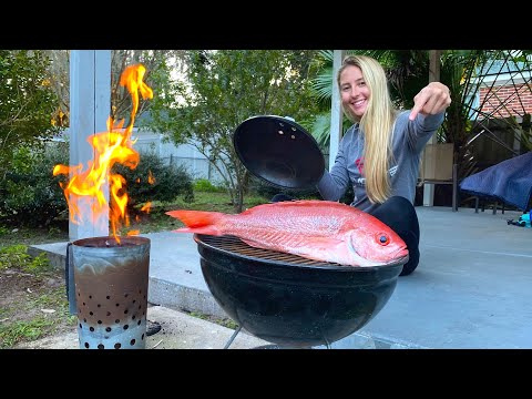 Whole Cooked Vermillion Snapper Hook Cook Jacksonville