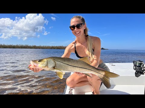 Finding an Abandoned Boat In Storm Fishing for Snook update