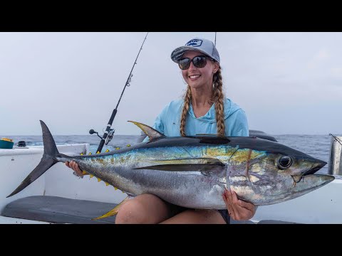 I should NOT have landed this fish HUGE Yellowfin Tuna