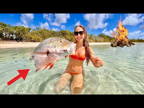 Battling a Shark for Our Snapper Back catch clean cook On a