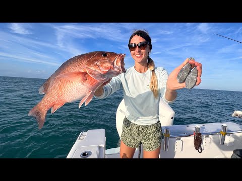 Fishing Mutton and Mangrove SNAPPER Catch Clean Cooking the