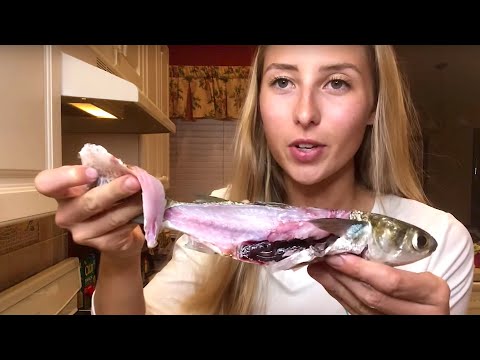 CAST NETTING MULLET Cooking EATING This Bait Fish