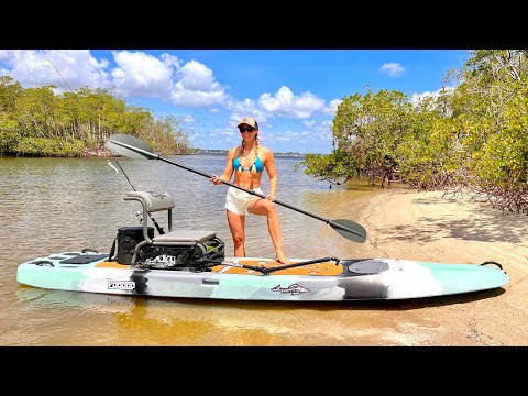 Kayaking with the NEW rig Scallops Bonefish