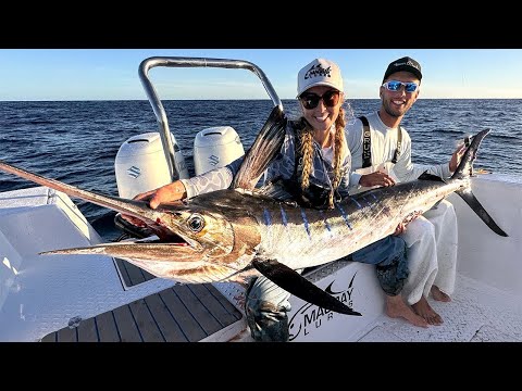 EPIC Striped Marlin Fishing in Mag Bay Mexico World s Best