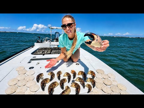 JUMBO CLAWS End of Season Traps Girls Day Diving for Sand