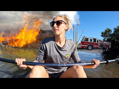 I didn t even notice what was behind me Kayaking and Cooking