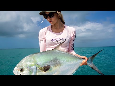 Catching HUGE Permit In Key West Florida