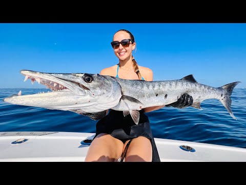 Speared this Barracuda with RAZOR Sharp Teeth Spear Clean
