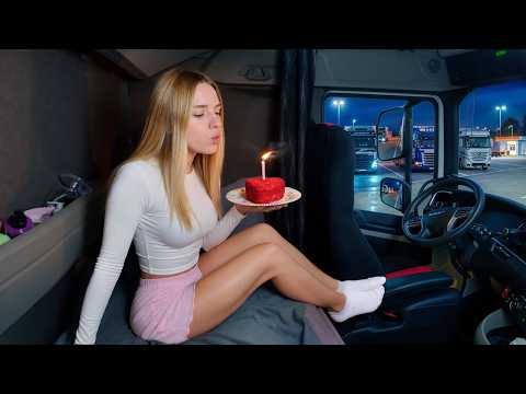 I Spent My Birthday Driving a Big Truck Alone