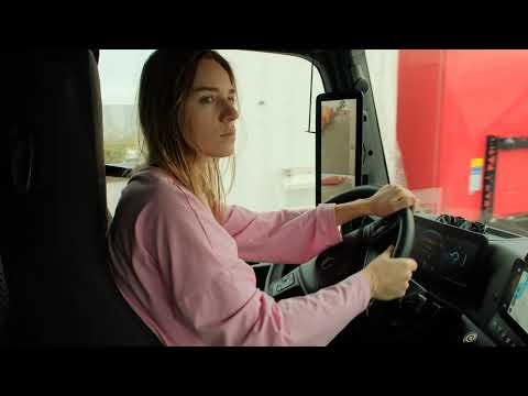 Girl Truck Driver Solo Travels Across Europe