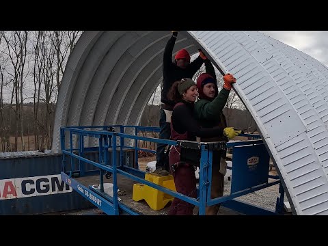 Quonset 2 Just a little building update