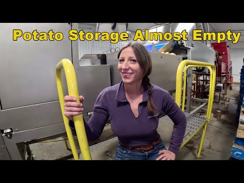 The end is in sight Almost done with potato storage