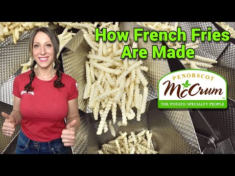 How French Fries are made at Penobscot McCrum in Washburn