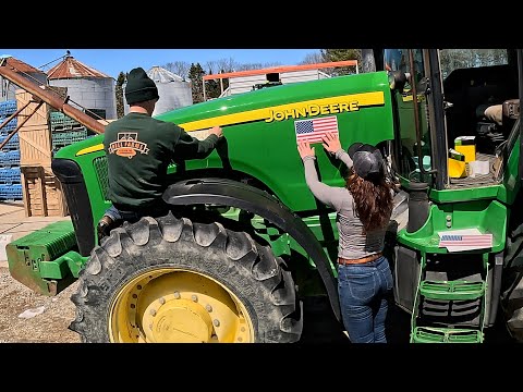 Tractor Decals Last winter storm Eclipse day