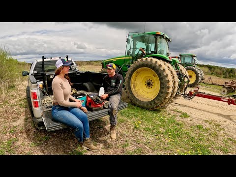 Almost finished Spring Tillage Hall Farms day 2