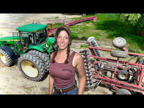 Covering Ground Fast Discing Ripping Bulldozing Crop Update
